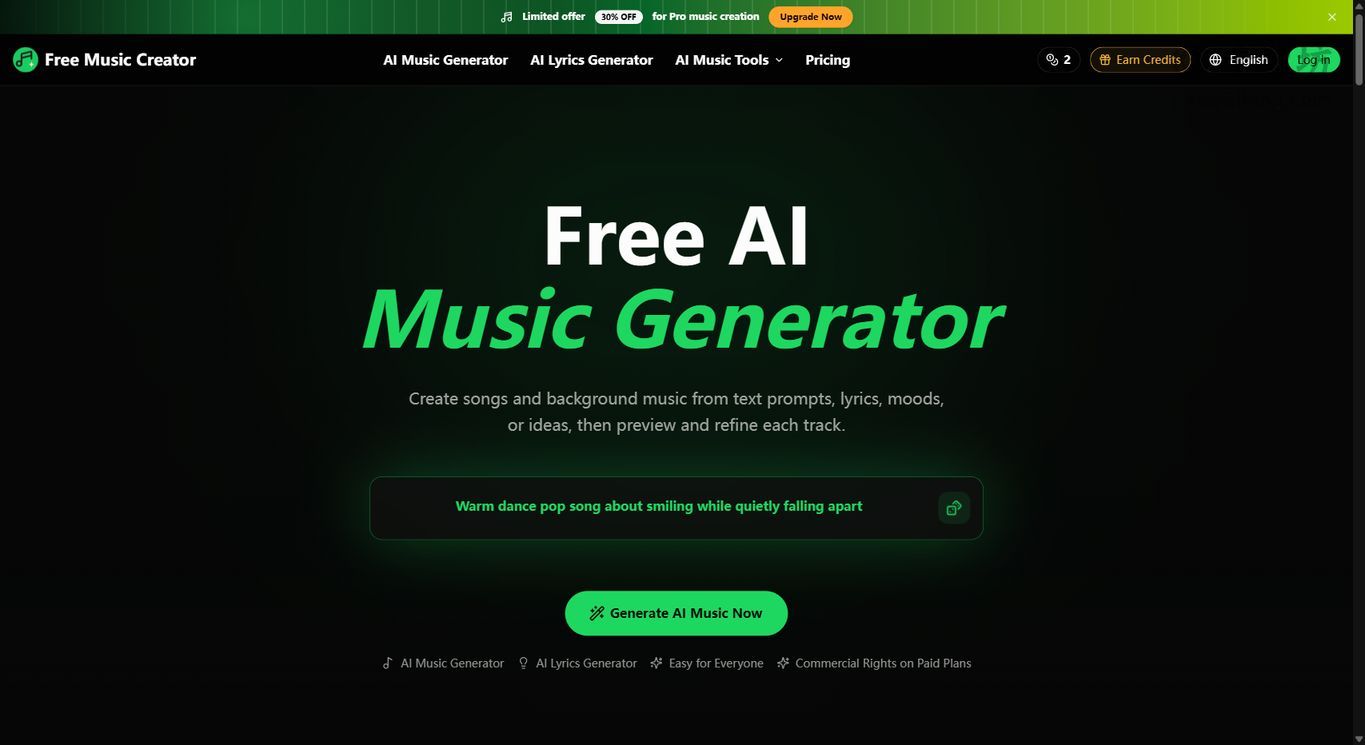 Free ai Music Creator