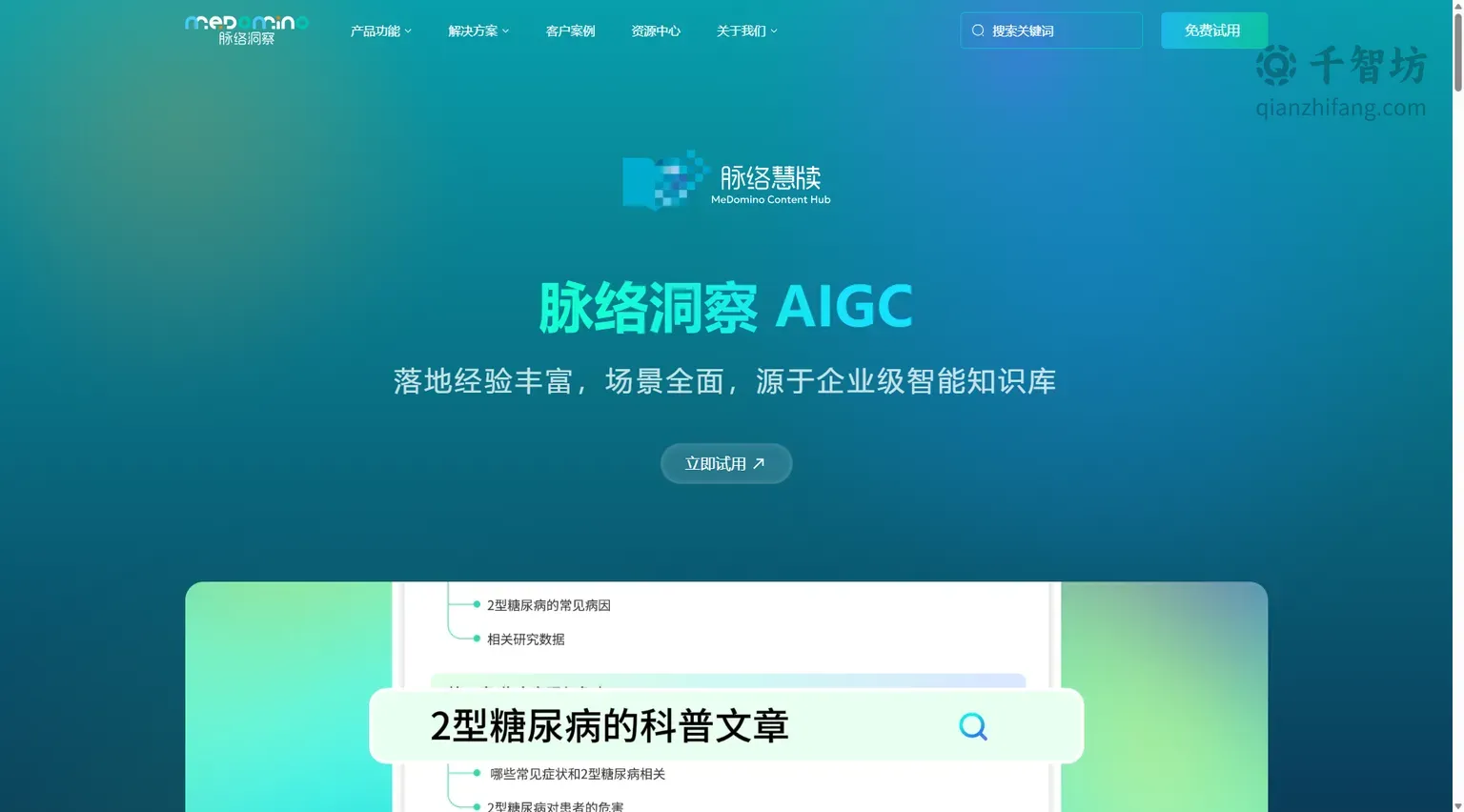 脉络洞察AIGC